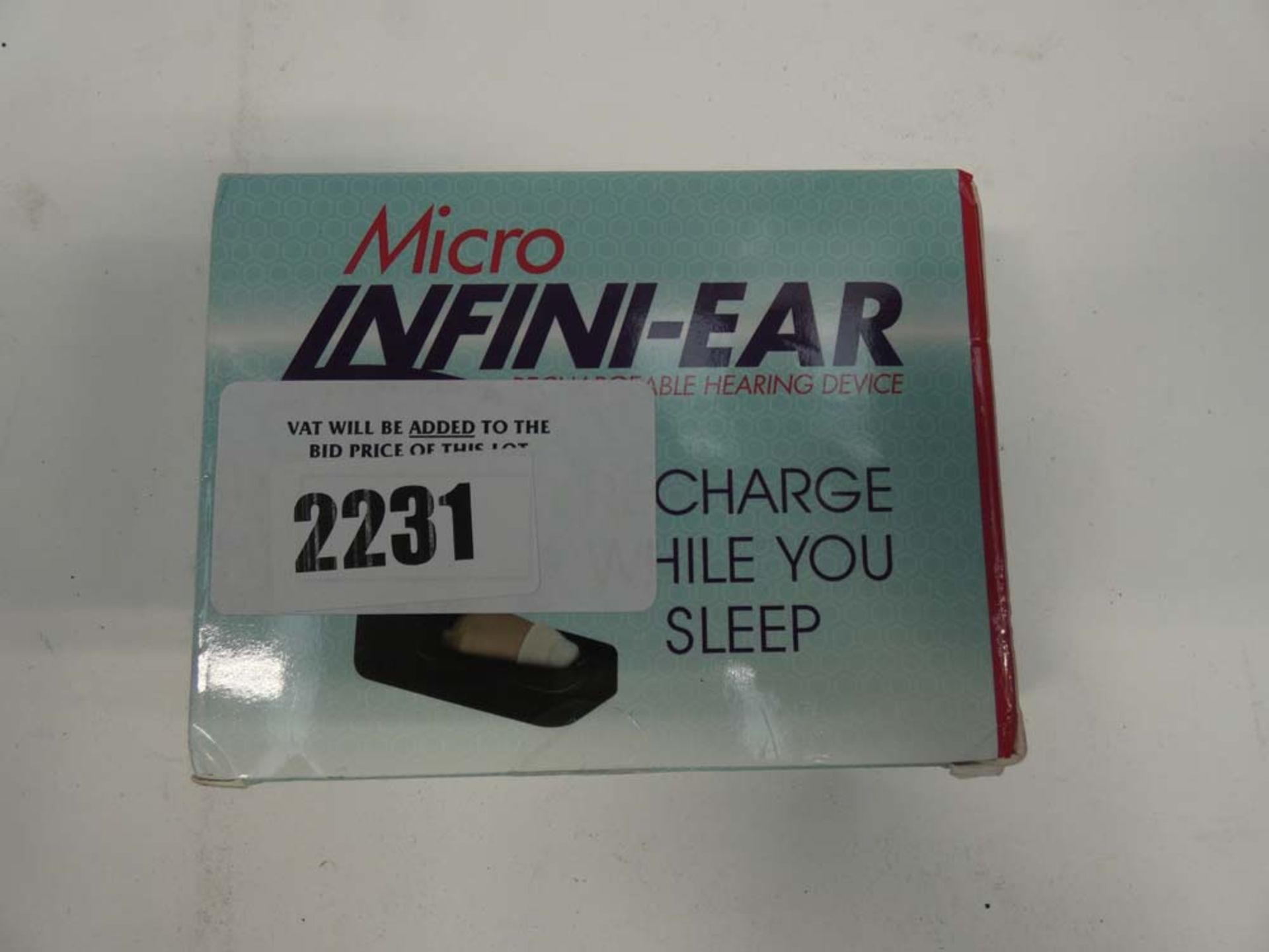 Micro Infini-Ear hearing aid