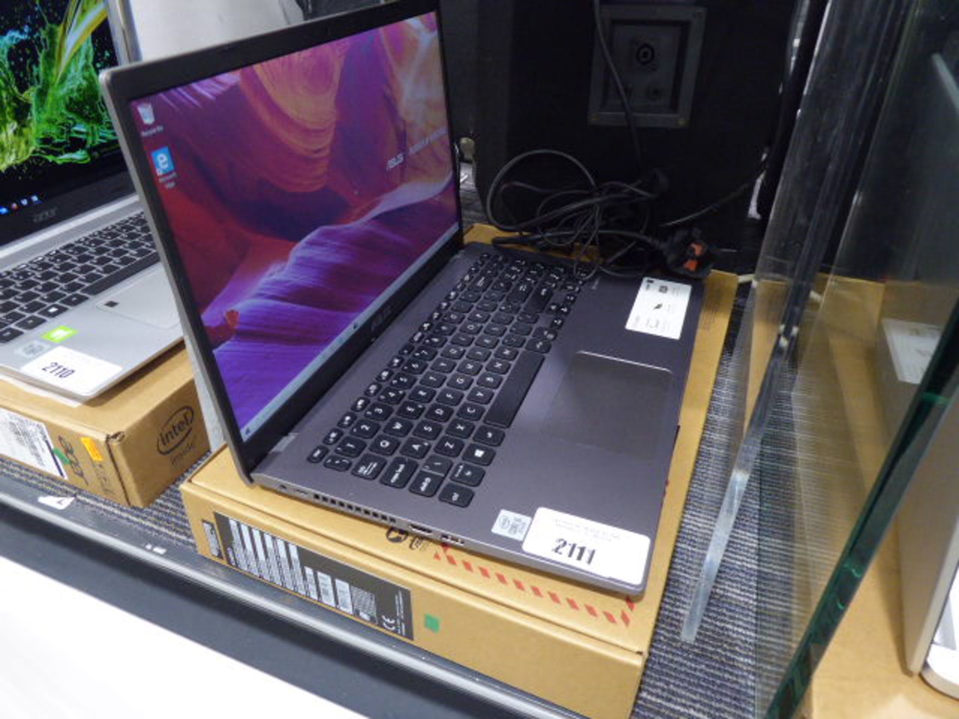 Asus X509J laptop, Intel Core i5 10th Gen. processor, 8Gb RAM, 256Gb SSD, Windows 10 installed, with