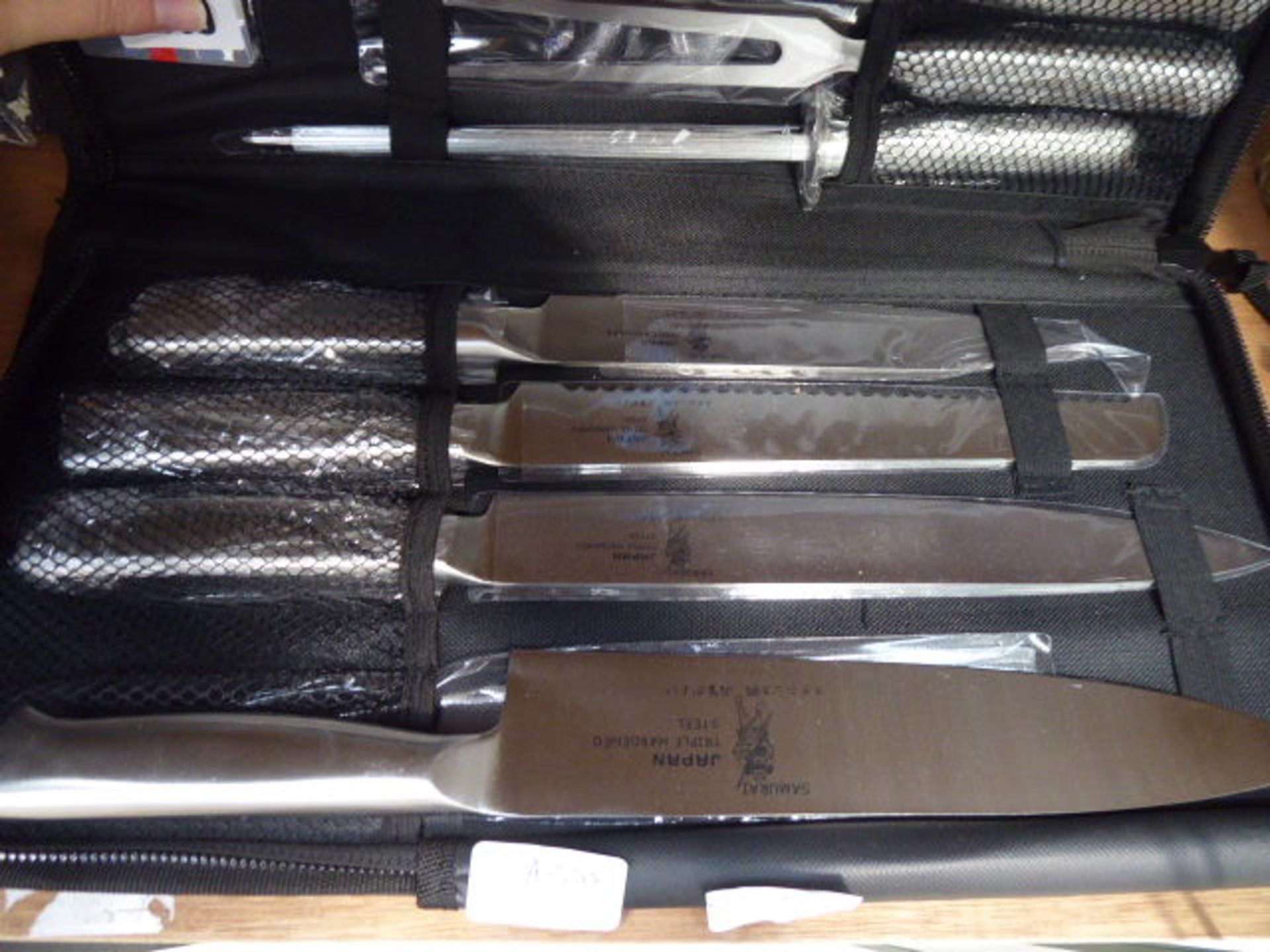 Samurai Japan professional steel knife set