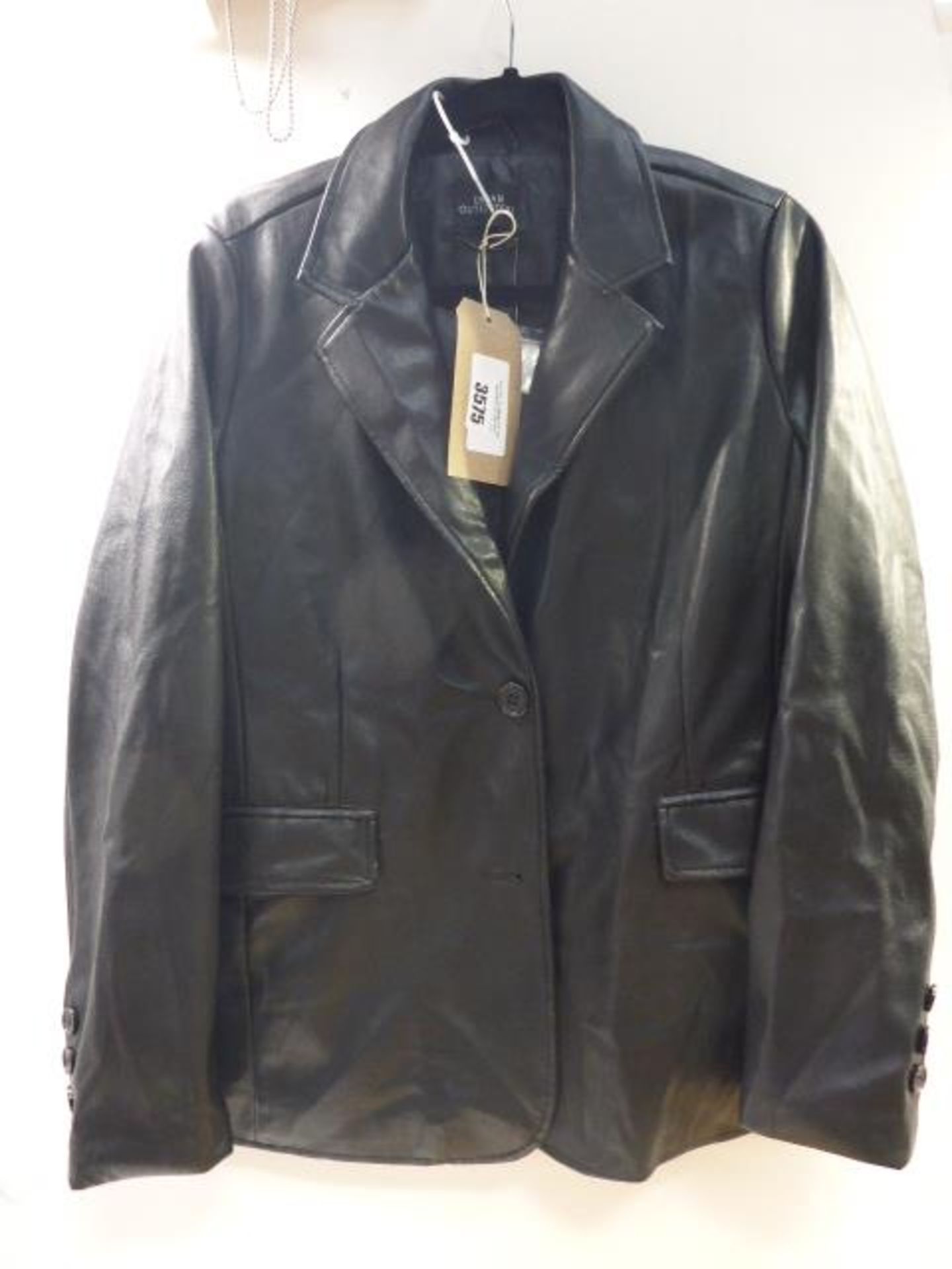 Urban Outfitters faux leather jacket in black Size XS
