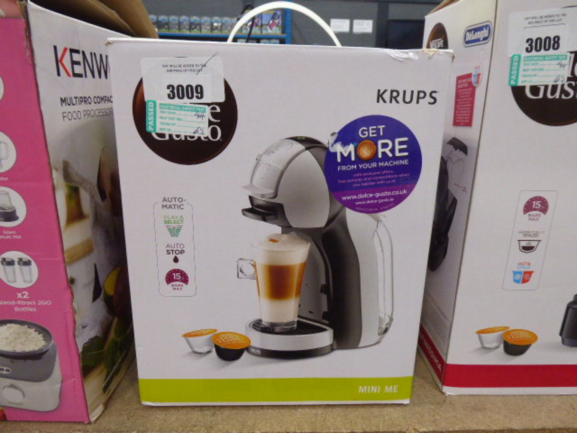 Boxed Nescafe Dolce Gusto coffee machine