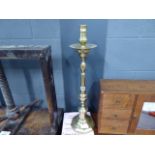 Brass table lamp