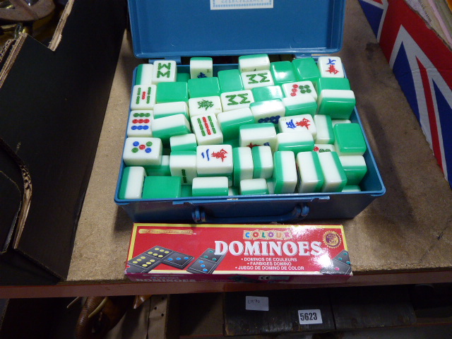Mah Jong set of dominoes