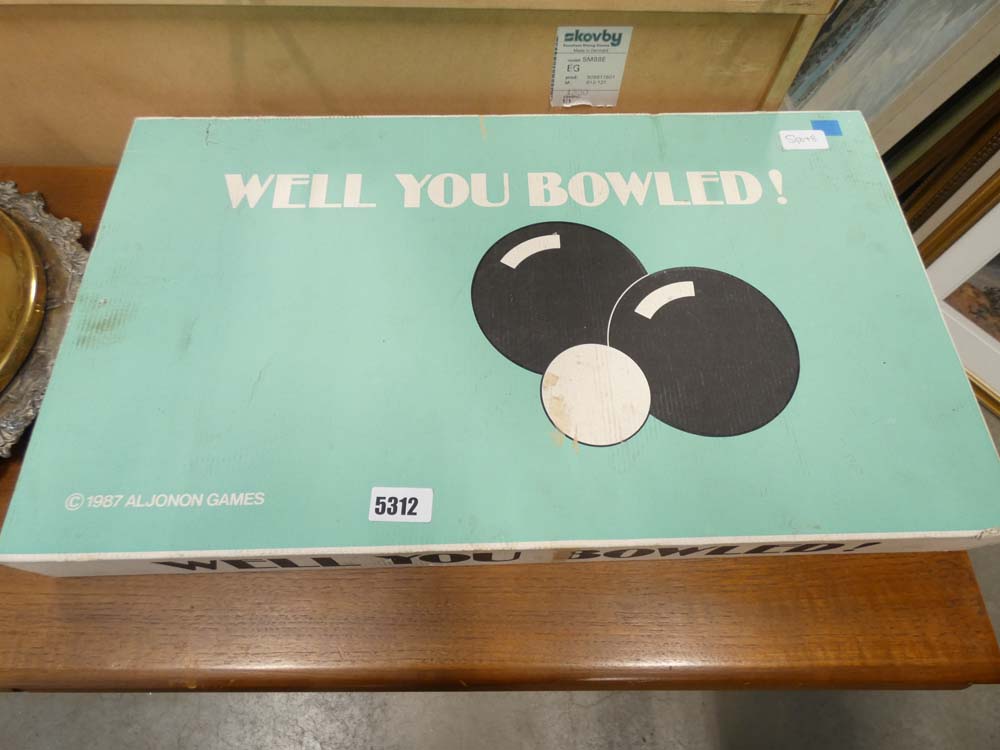 Bowling board game