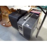 2 cased projectors