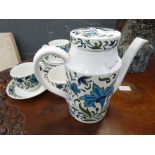 Midwinter floral patterned part coffee service
