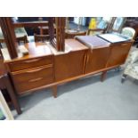 A teak retro 1060's sideboard