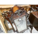 Reproduction Edwardian mirror, a reproduction Georgian mirror plus a mirror in guild frame