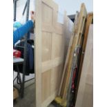 Burford packaged 6 panel oak door