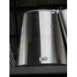 Stainless steel waste bin