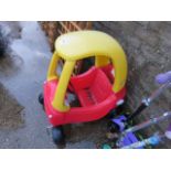 Child's Little Tikes ride on car