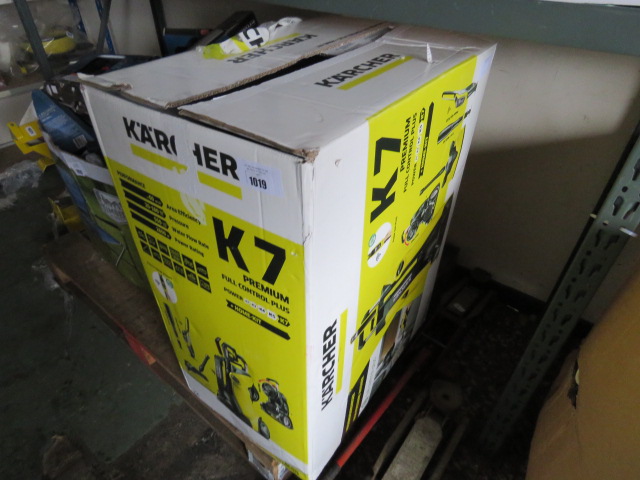 Boxed Karcher K7 premium full control plus pressure washer