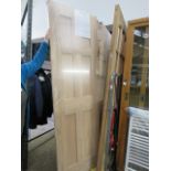 Packaged Burford 6 panel oak door