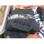 2 pairs of DeWalt work trousers in black (34,32 and 34,32)