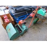 Suffolk Punch petrol engine cylinder lawn mower