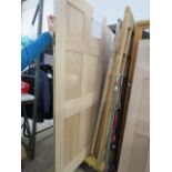 Burford packaged 6 panel oak door