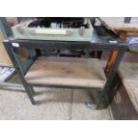 2 tier metal work table