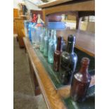 Collection of 9 various bottles and soda streams
