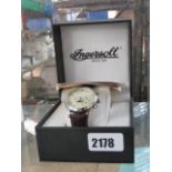 Boxed Ingersoll watch