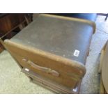 Vintage twin handled luggage case