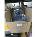 Box of food processor parts