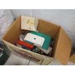 Box of vintage Meccano