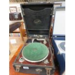 Edison Bell portable gramophone