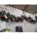 Christmas illuminating wreath