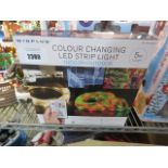 Winplus colour changing LED strip light set
