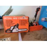 Boxed Stihl chainsaw