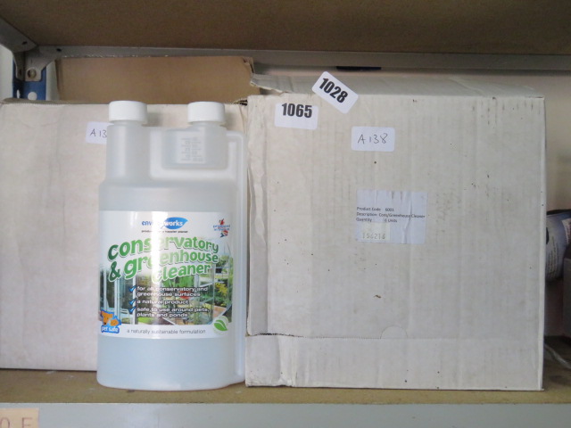 (1065) 2 boxes of Enviro-Works conservatory and greenhouse cleaner