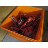 Quantity of various clamps