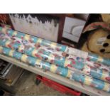 10 rolls of Christmas wrapping paper