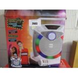 (2612) Rock Jam kids karaoke speaker