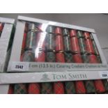 2 boxes of Tom Smith Christmas crackers (100 total)