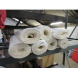 7 rolls of textured vinyl wallpaper