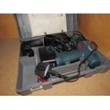 Bosch battery operated cordless drill with spare battery and charger