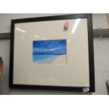 Framed and glazed ocean scene by Guy Fletcher