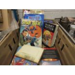 Crate containing childrens books incl. Harry Potter, Roald Dahl, The Hobbit, Winnie-The-Pooh, etc.