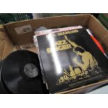 (11) Box containing 100+ records incl. Neil Diamond, Donna Summer, Natalie Cole, Vesta, etc.