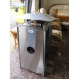 (1145) Flat pack stainless steel patio heater