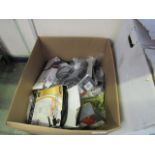 Box containing TV aerial kits