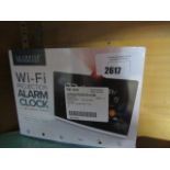 (2638) La Crusse wifi projection alarm clock