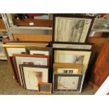 (2156) Quantity of framed and glazed pictures and prints