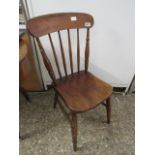 (2072) Stick back dining chair
