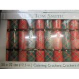 (2349) 2 boxes of 50 Christmas crackers
