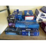 Quantity of car parts incl. ignition lead sets, brake cylinder, timing belt kits, etc.