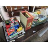 Quantity of Dinky and Corgi toys and other vintage items