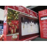 (2356) 3 boxed Christmas holiday scenes