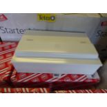 Boxed MK 16 way metal consumer unit